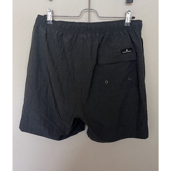 NWT Rainforest Swim Shorts Aruba Men’s Size Small Black - Picture 3 of 7